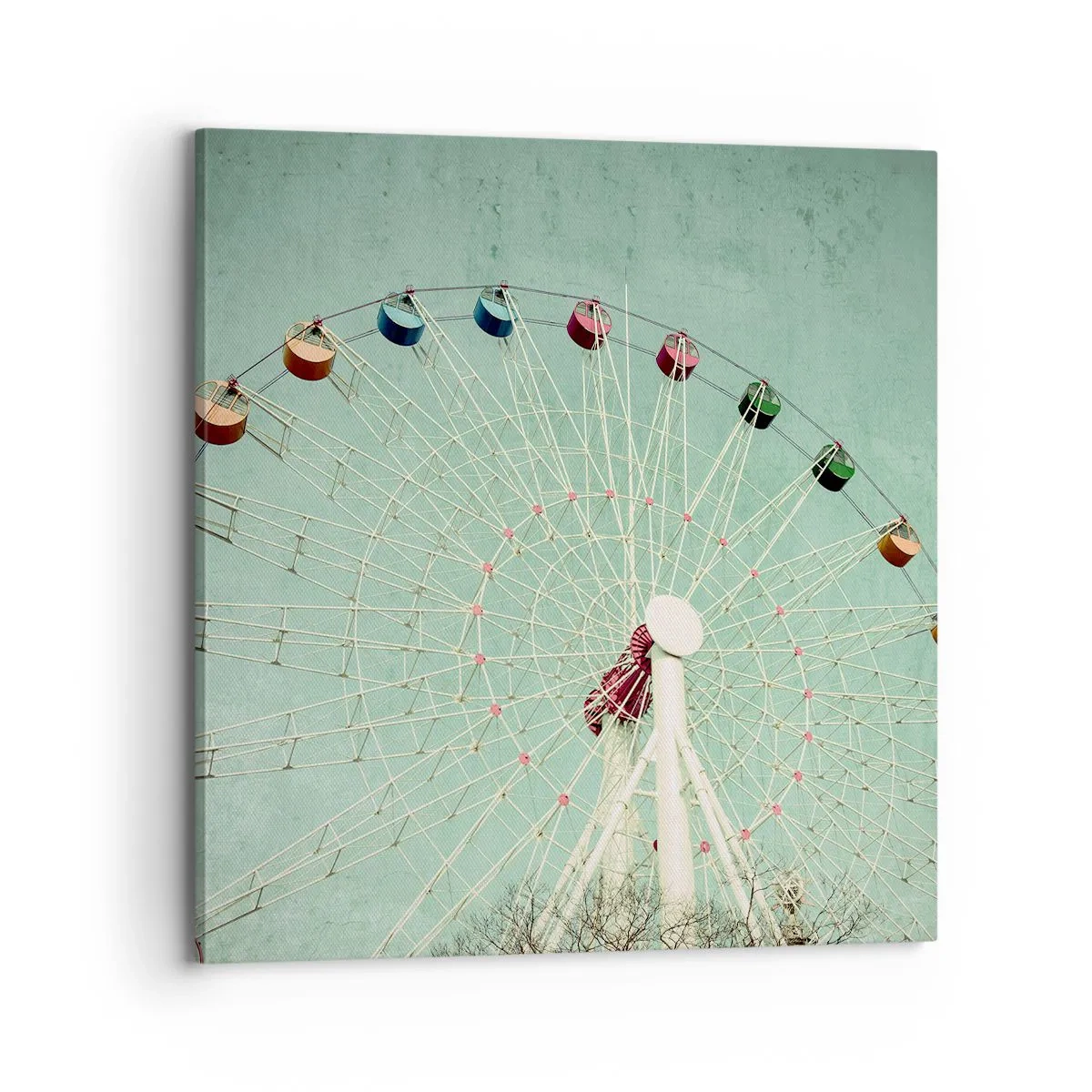 Quadro em tela - Diverte-te - 70x70 cm