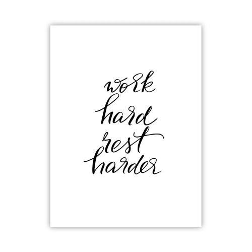 Pôster - Equilíbrio da vida - 30x40 cm