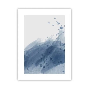 Pôster - Tule azul - 30x40 cm