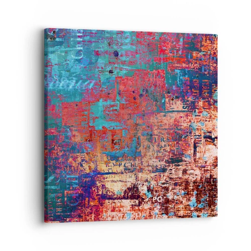 Quadro em tela - Memória e esquecimento - 30x30 cm