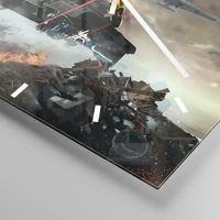 Mostrador com traços