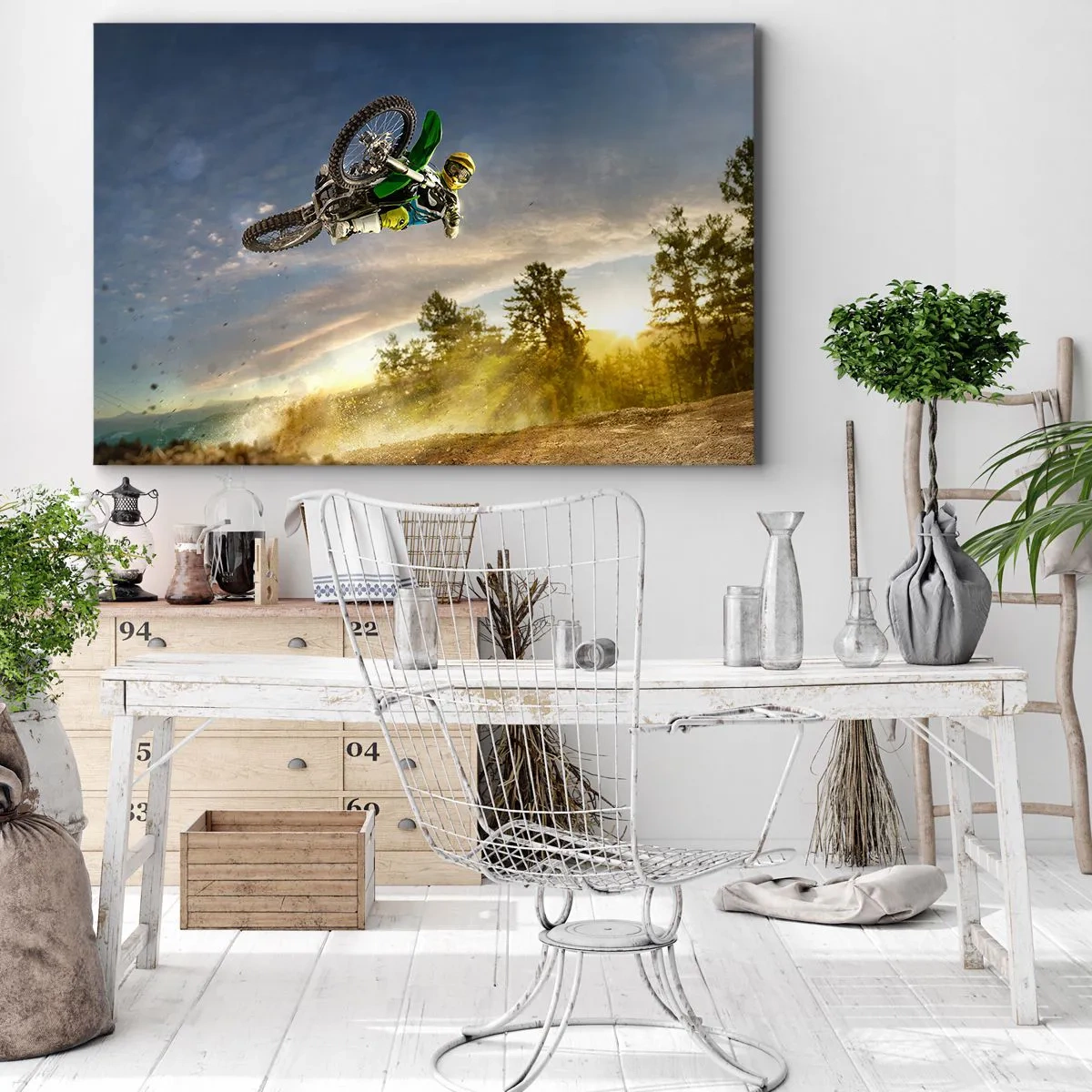 Quadro em tela - Hora da aventura! - 100x70 cm