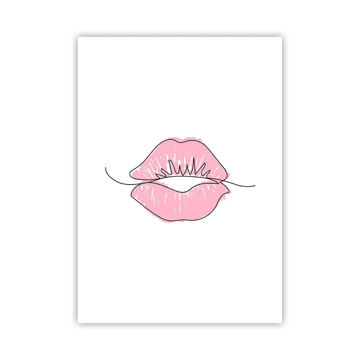 Pôster - Pronto para beijar? - 50x70 cm