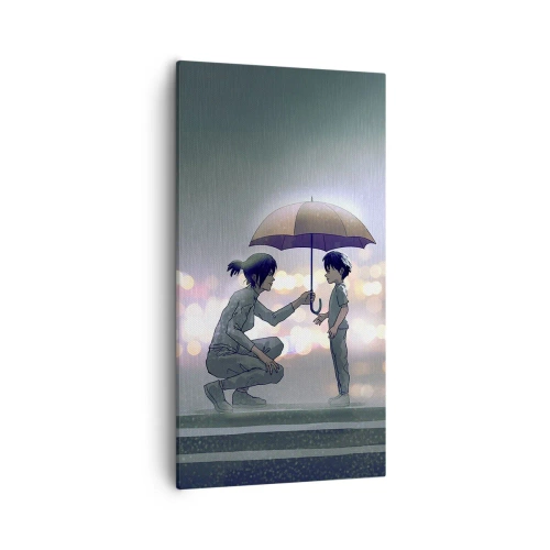 Quadro em tela - Está tudo bem agora - 55x100 cm