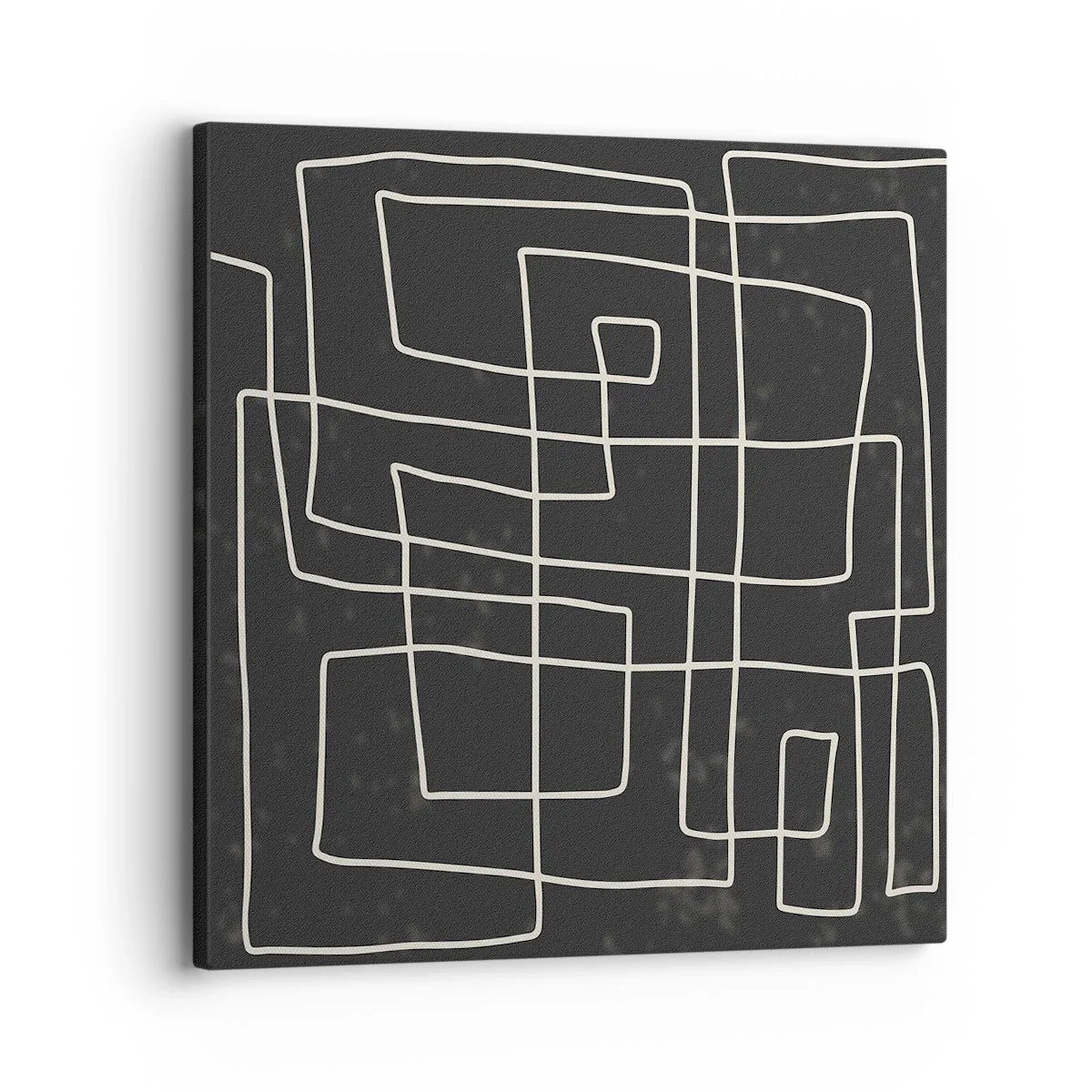 Quadro em tela - Não é tão simples - 30x30 cm