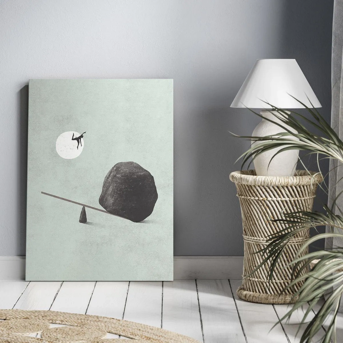 Quadro em tela - Um sonho tornado realidade - 50x70 cm