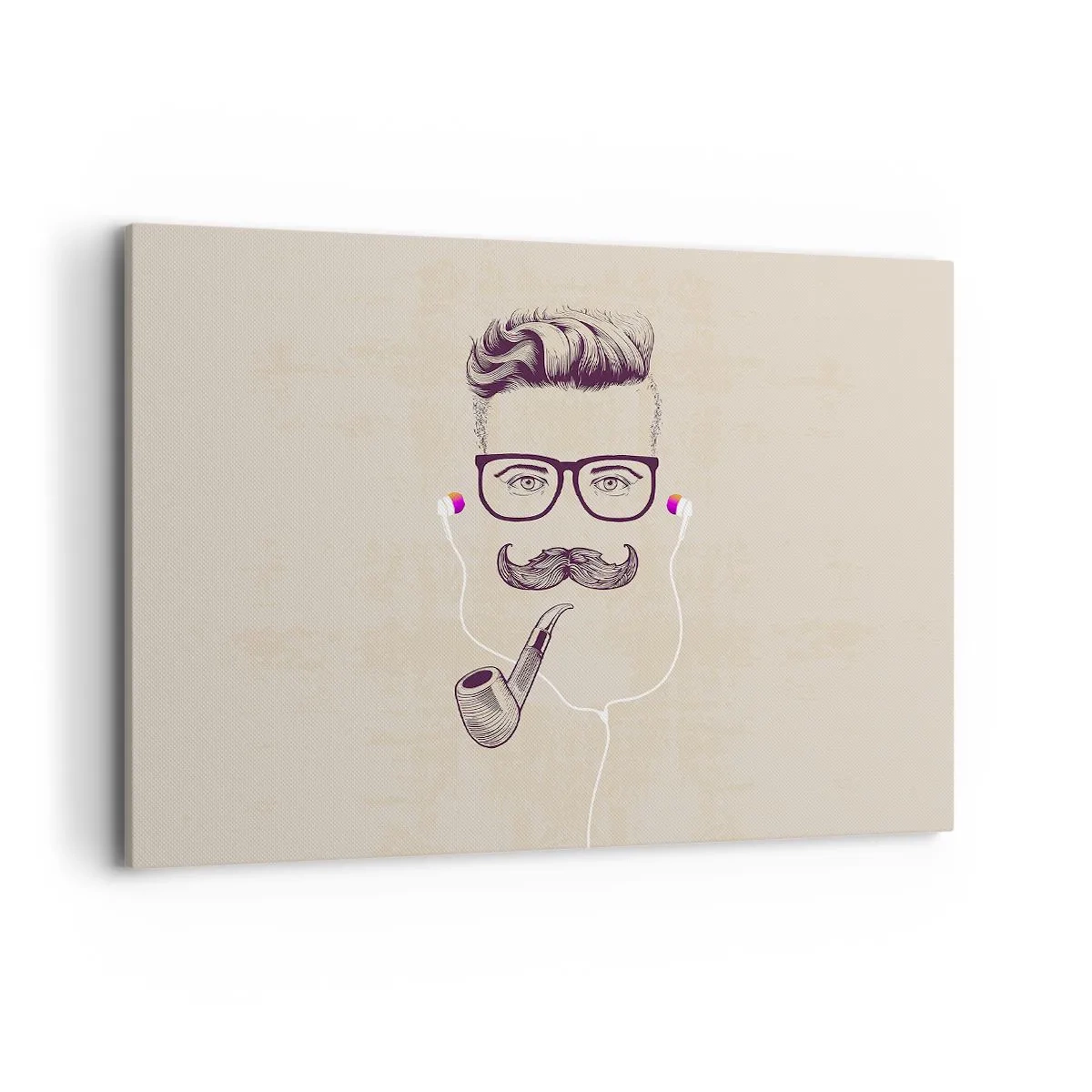 Quadro em tela - Um homem de verdade? - 120x80 cm