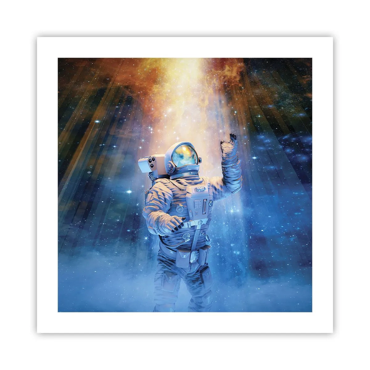 Pôster - Finalmente chegamos - 50x50 cm