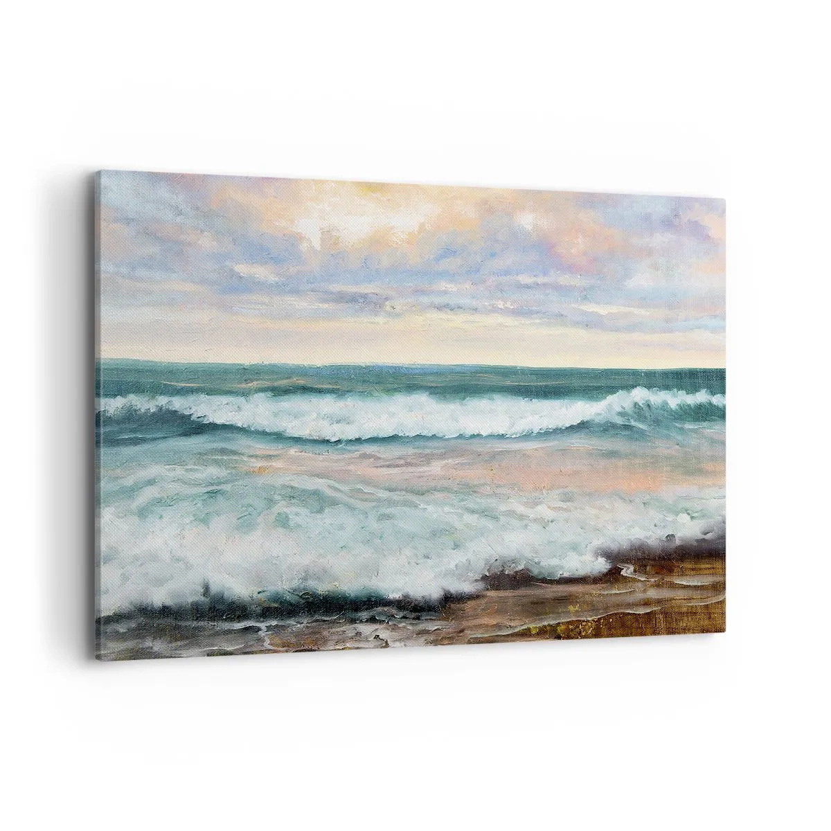 Quadro em tela - Aqui suavizas a alma - 100x70 cm