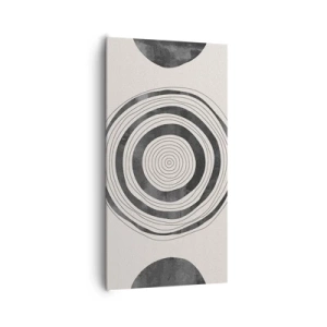 Quadro em tela - Importante é o que há no caminho - 65x120 cm