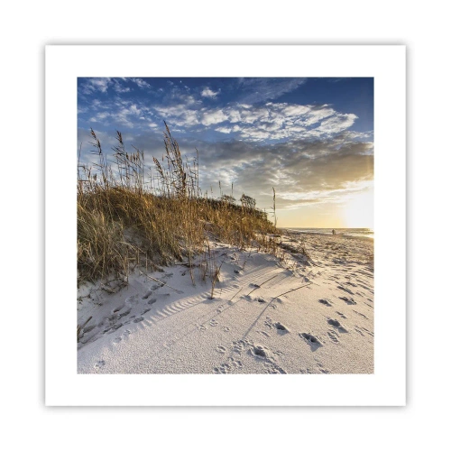 Pôster - Um convite para um passeio - 40x40 cm