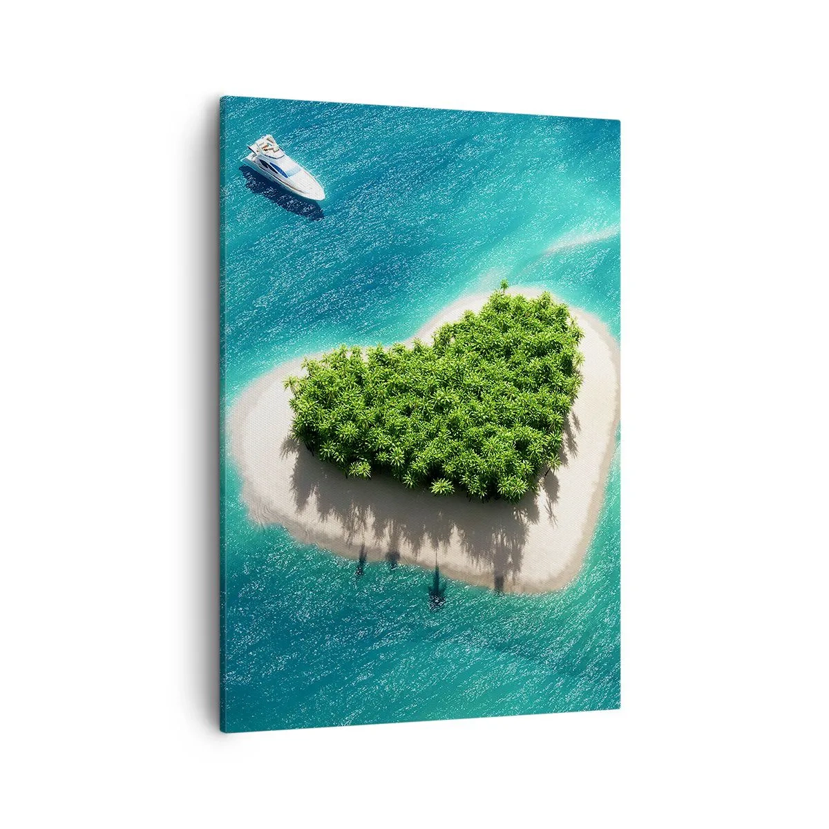 Quadro em tela - Eu amo o verão - 50x70 cm