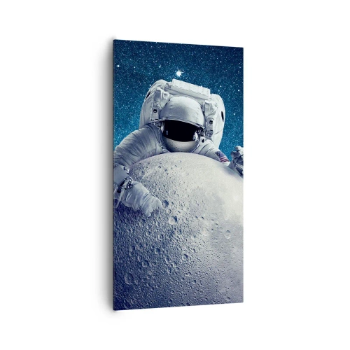 Quadro em tela - Coringa do espaço - 65x120 cm
