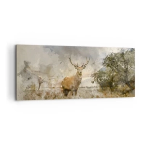Quadro em tela - Dignidade - força - dignidade - 100x40 cm