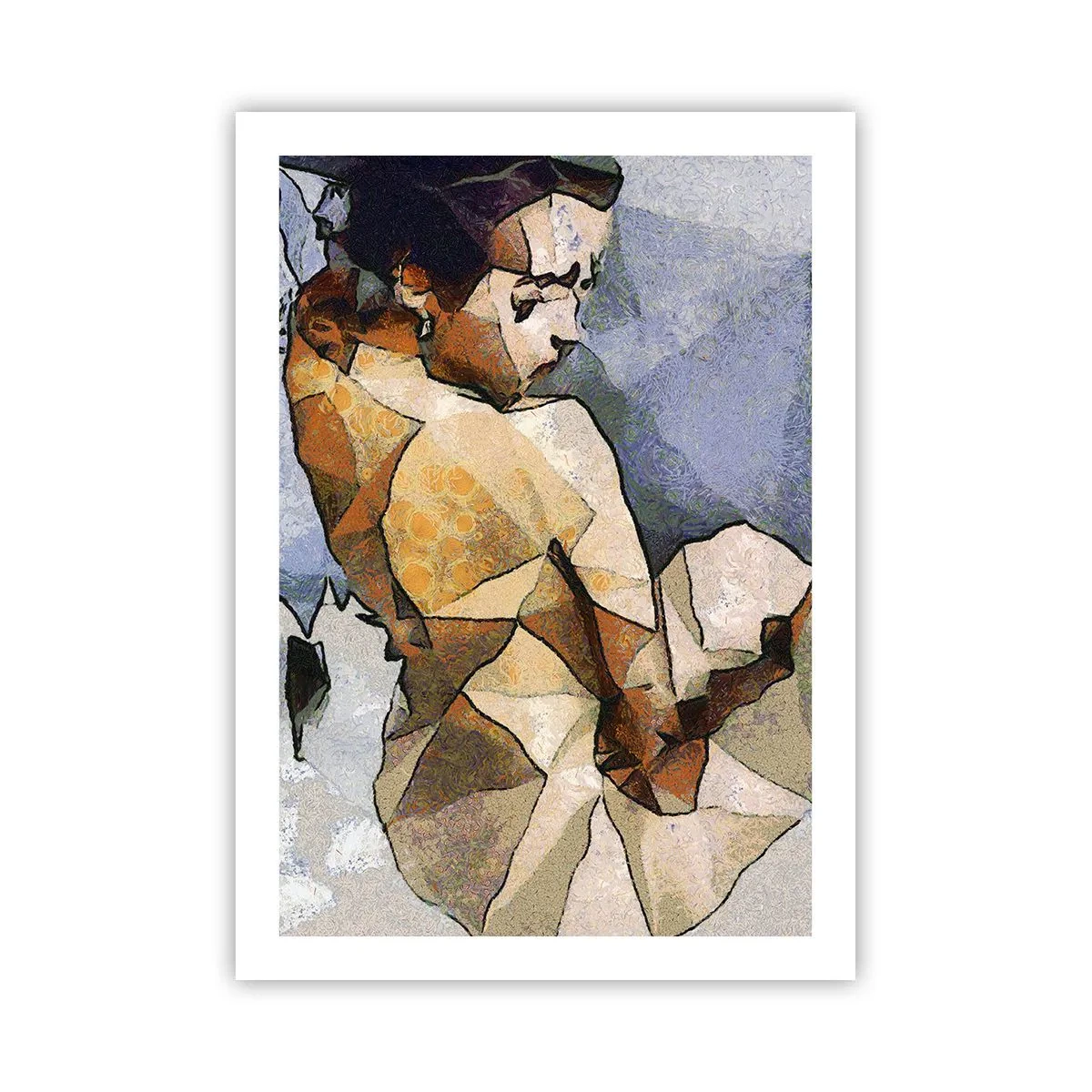 Pôster - No espírito do cubismo - 50x70 cm