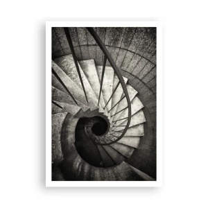 Pôster - Suba as escadas, desça as escadas - 70x100 cm