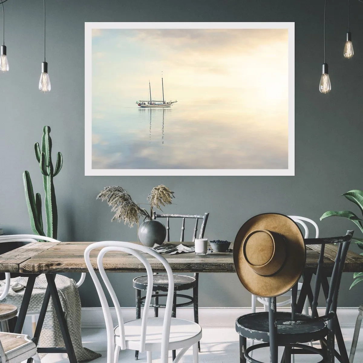 Pôster - Num mar de silêncio - 70x50 cm