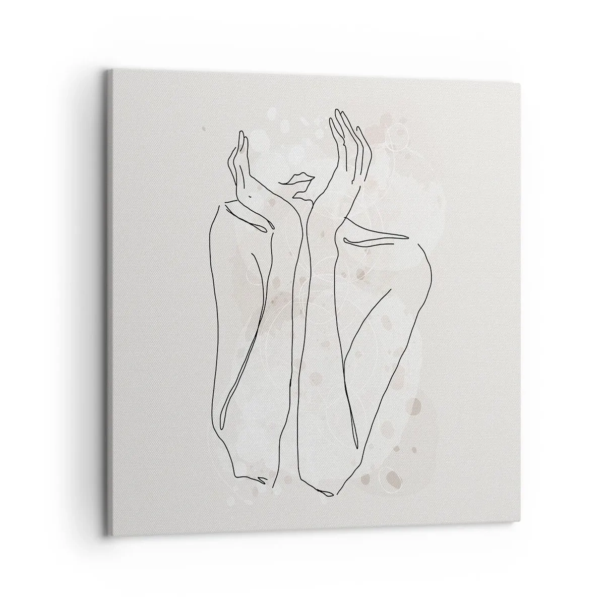 Quadro em tela - Momento de sonho - 50x50 cm