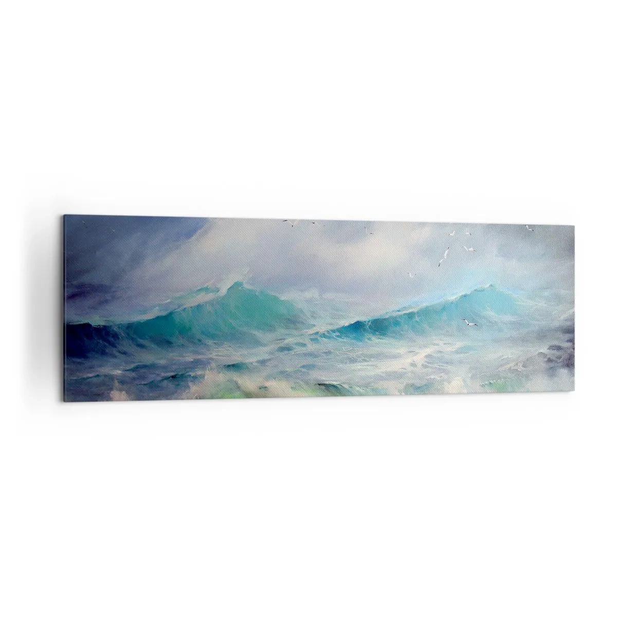 Quadro em tela - O vento uivava triunfalmente… - 160x50 cm
