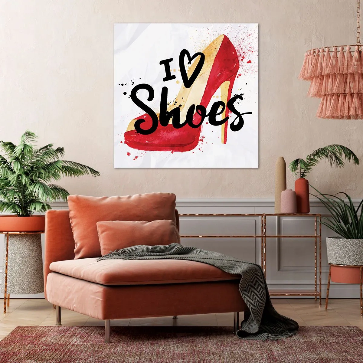 Quadro em tela - O amor tem muitos nomes - 70x70 cm