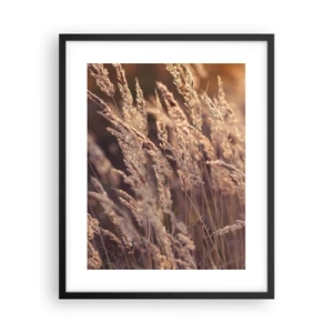 Pôster com moldura preta - Pronto para receber o outono - 40x50 cm