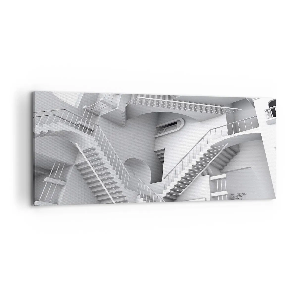 Quadro em tela - Paradoxos do espaço - 120x50 cm