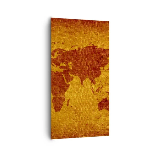 Quadro em tela - Convite para viajar - 65x120 cm