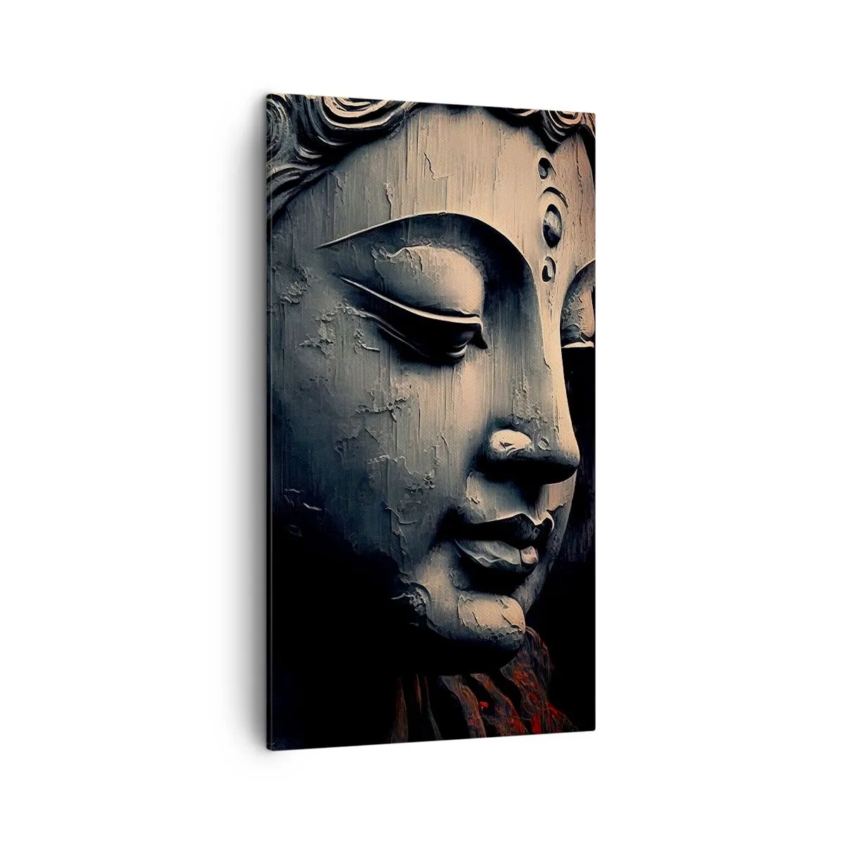 Quadro em tela - Em harmonia com o mundo - 45x80 cm