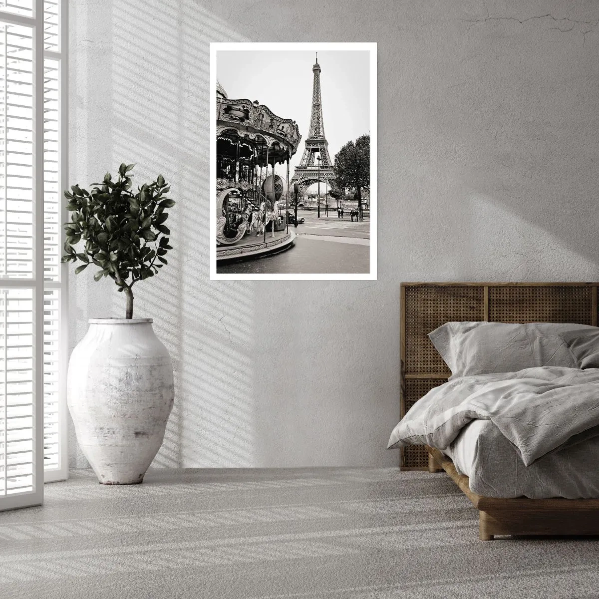 Pôster - Pensar em diversão é pensar em Paris - 40x50 cm