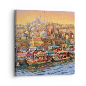 Quadro em tela - Conto de Istambul - 30x30 cm