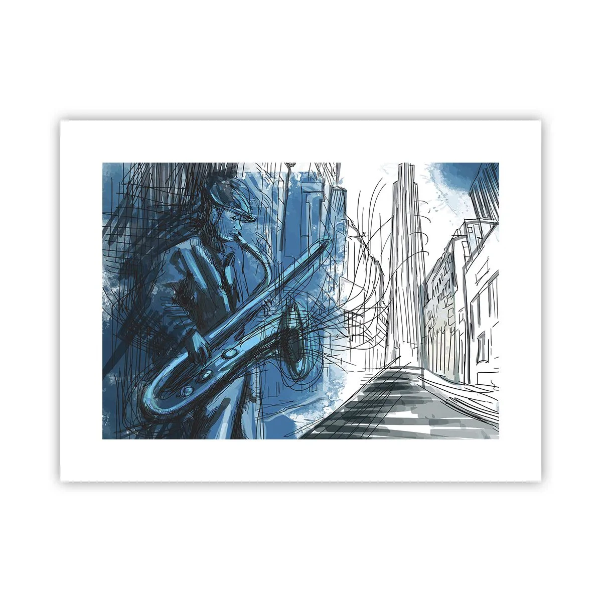 Pôster - Rapsódia Urbana - 40x30 cm