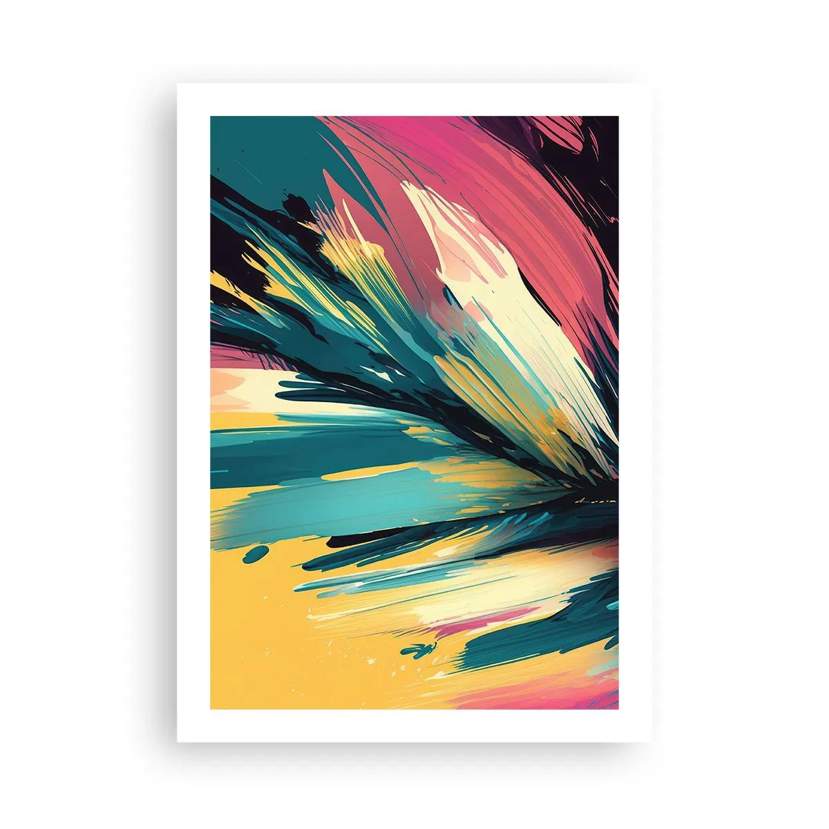 Pôster - Composição – uma explosão de alegria - 50x70 cm