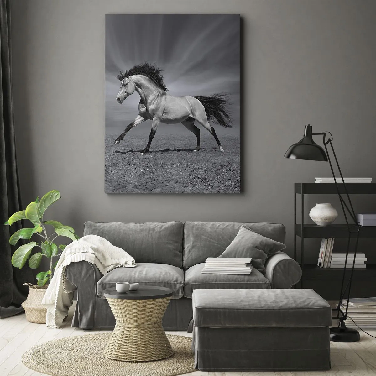 Quadro em tela - Nascido para encantar - 80x120 cm