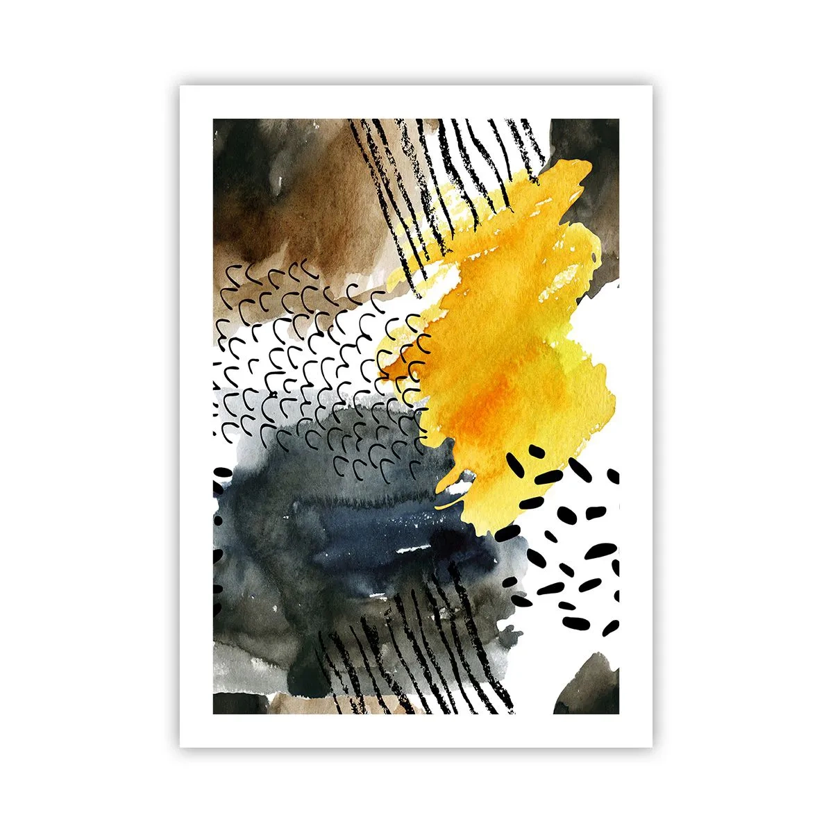 Pôster - Reunião dos elementos da natureza - 50x70 cm