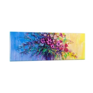 Quadro em vidro - Fruto de um prado  - 90x30 cm