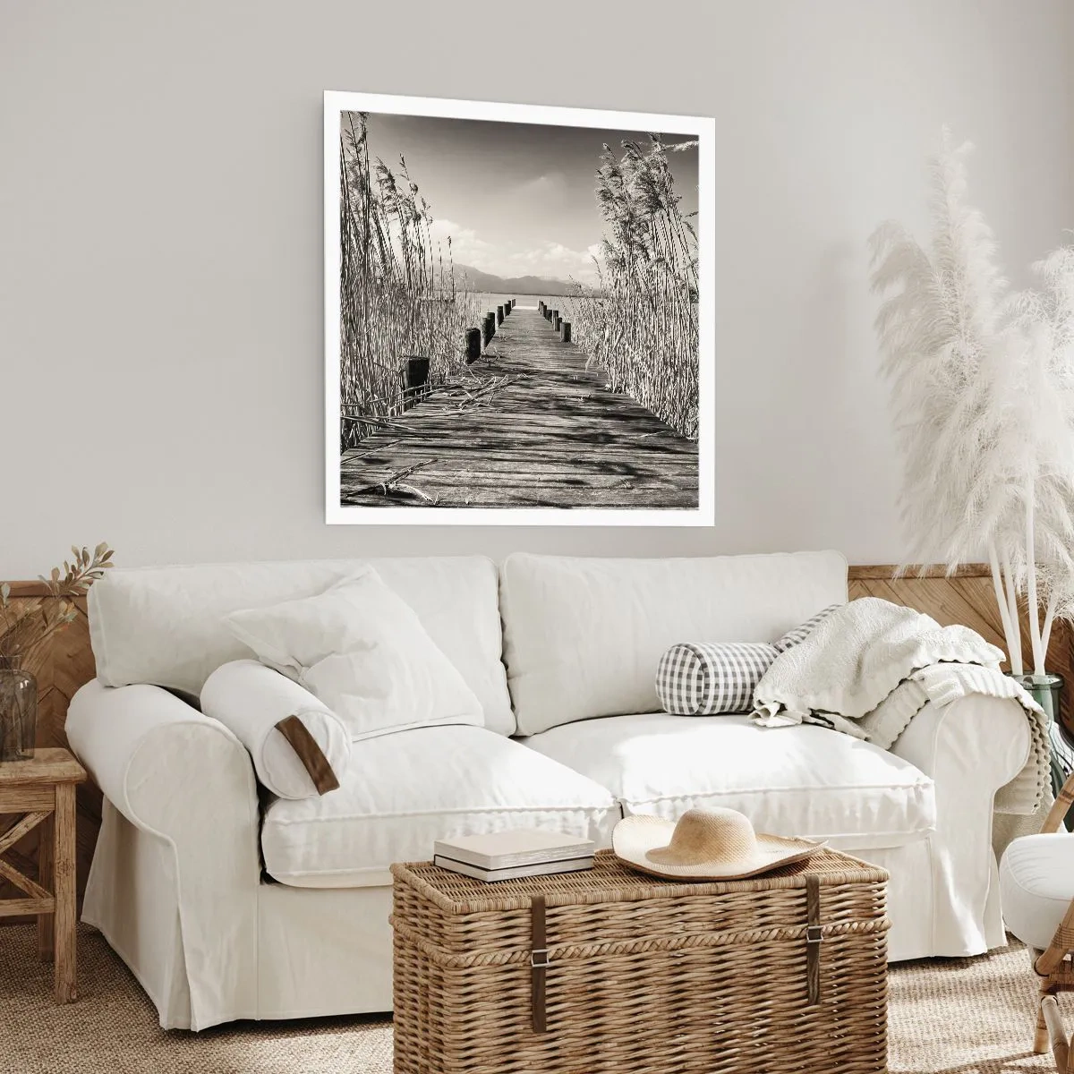 Pôster - No silêncio da relva - 40x40 cm