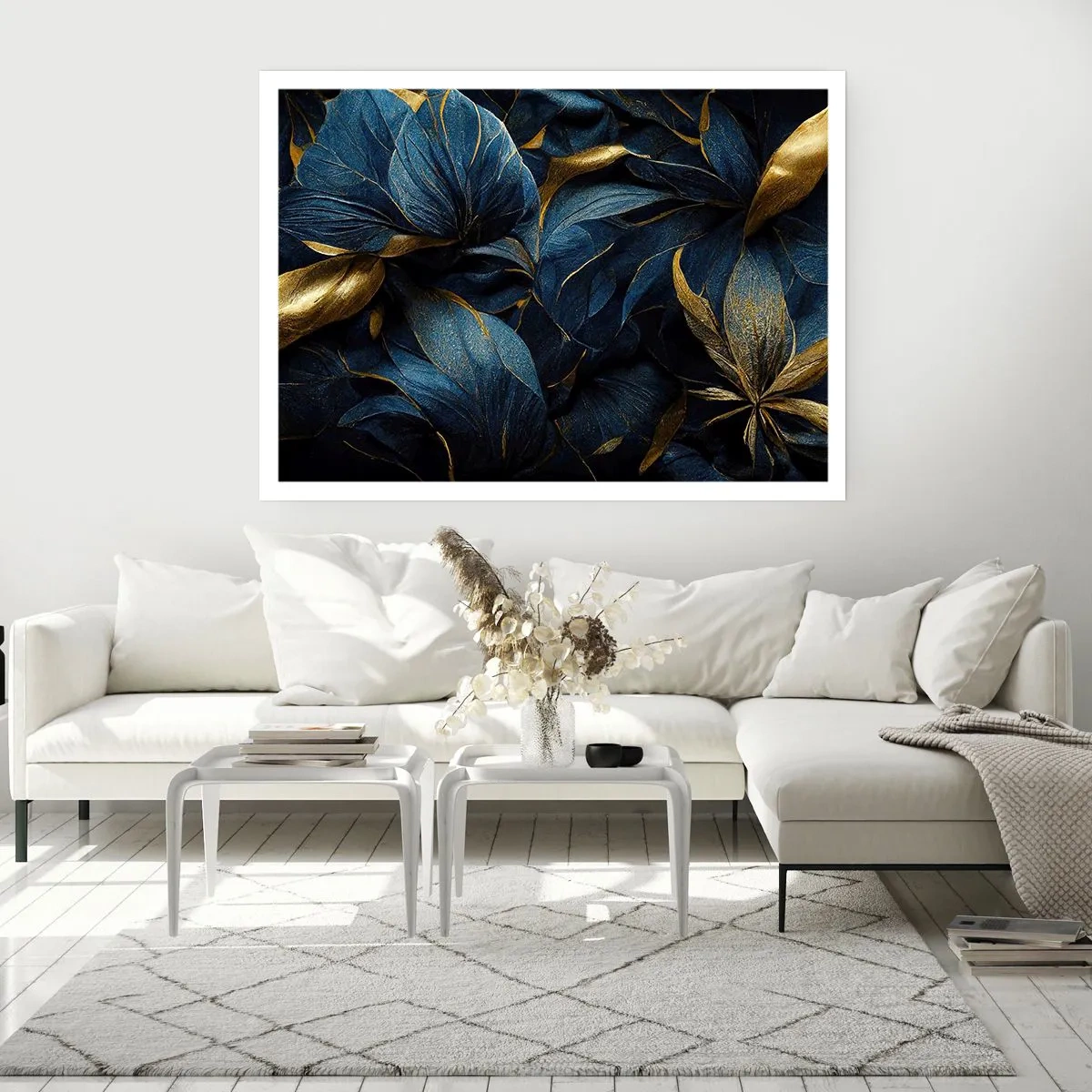 Pôster - Forrado com ouro - 50x40 cm