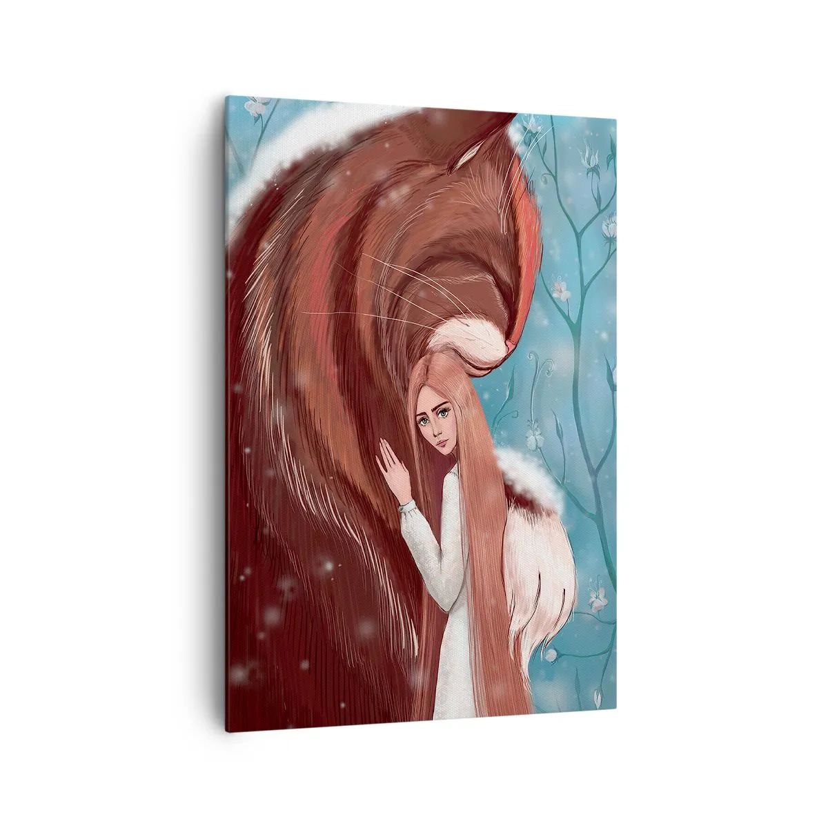 Quadro em tela - Bem-vindo ao conto de fadas - 70x100 cm