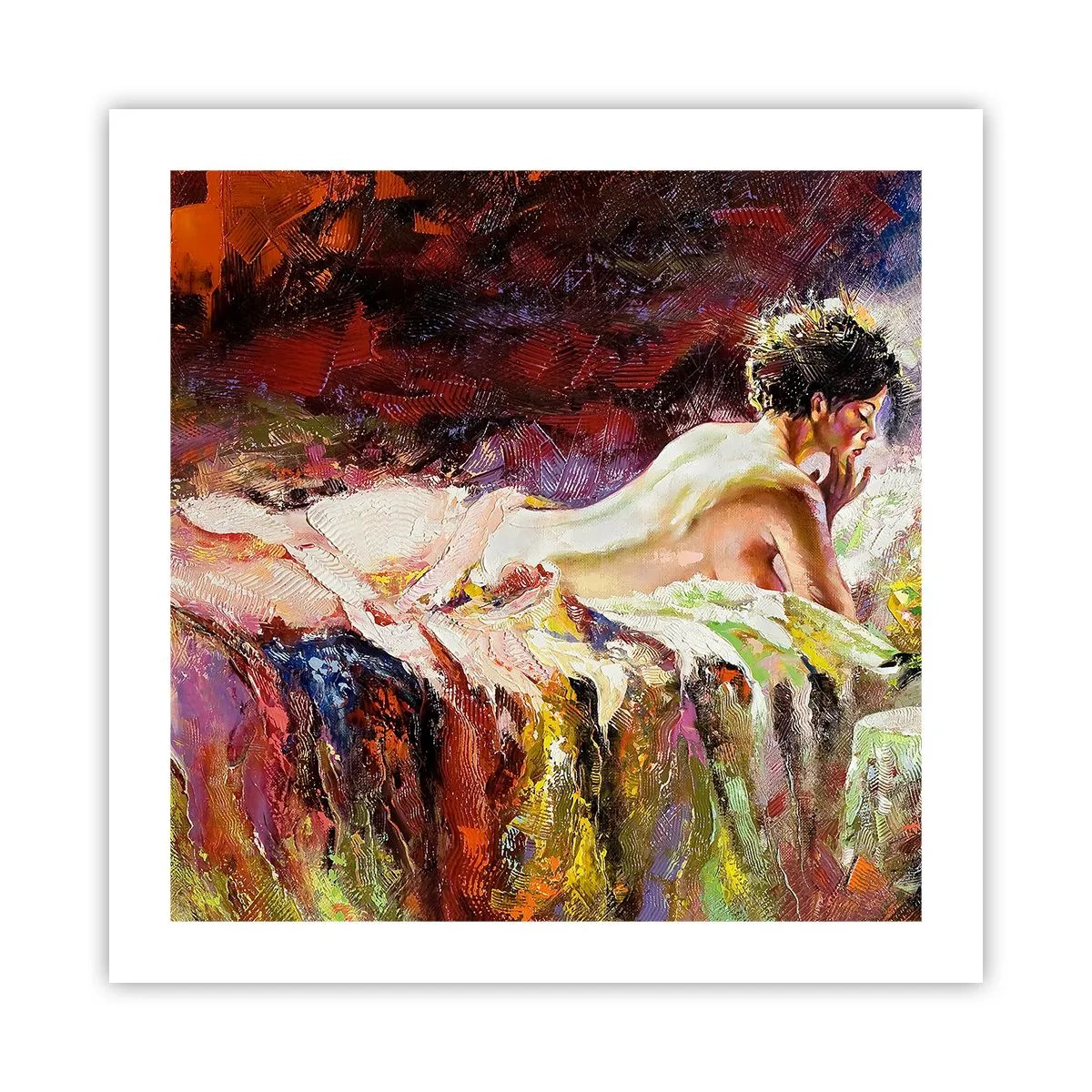 Pôster - Vênus pensativa - 50x50 cm