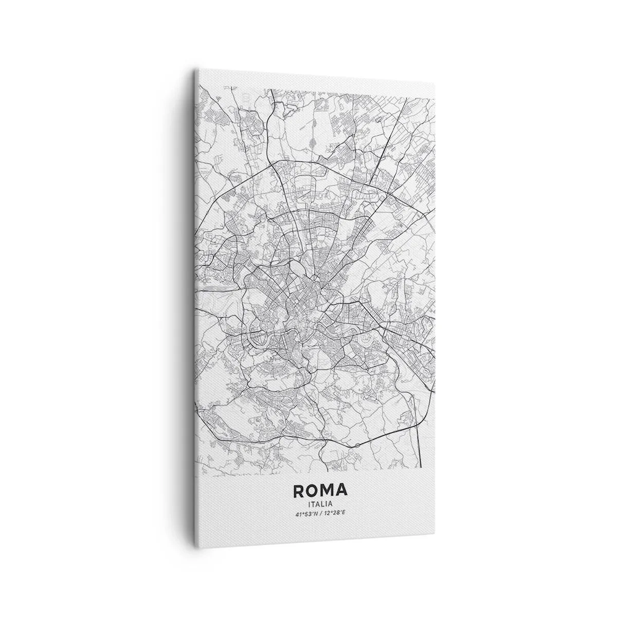 Quadro em tela - Círculo romano - 45x80 cm