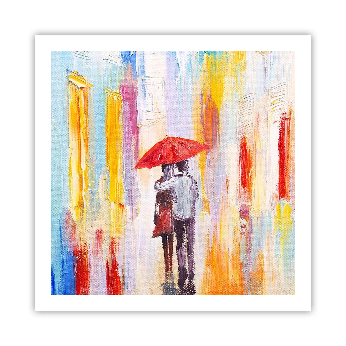 Pôster - Que continue a chover - 60x60 cm