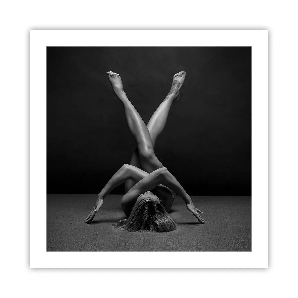 Pôster - Geometria da nudez - 50x50 cm