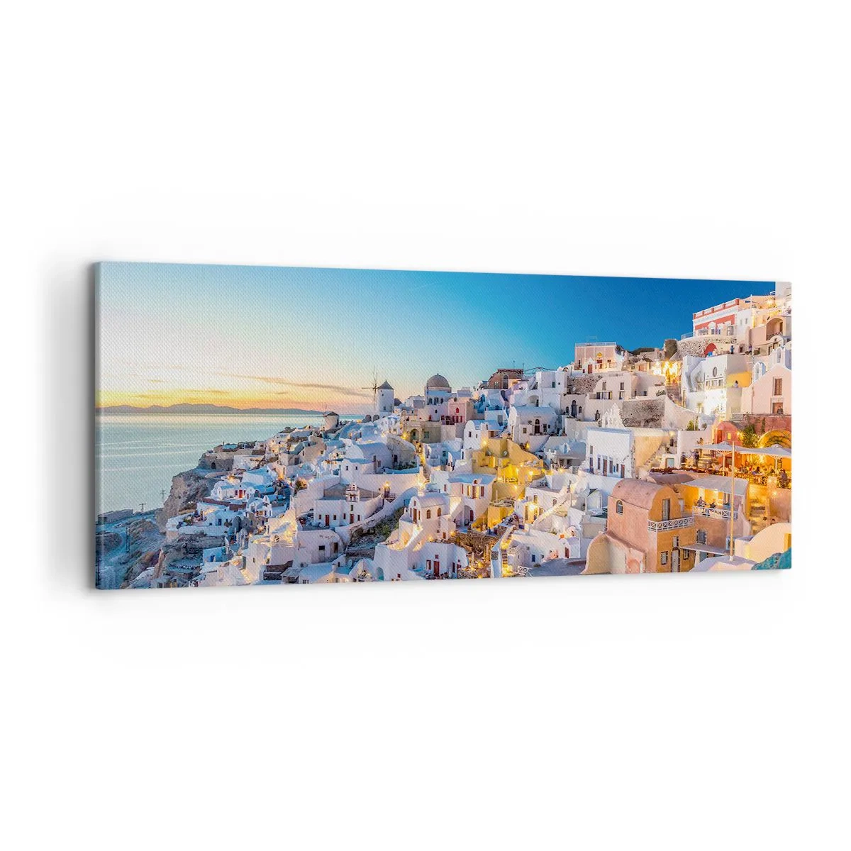 Quadro em tela - A essência grega - 100x40 cm