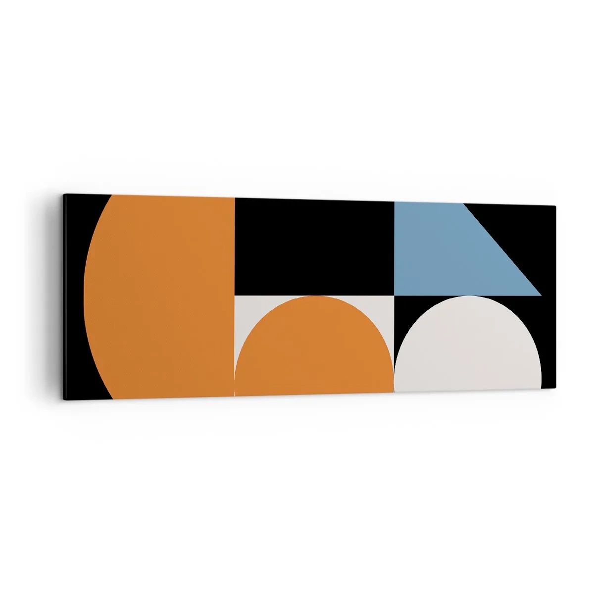 Quadro em tela - Disposição das figuras - 140x50 cm