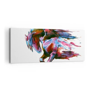 Quadro em tela - Em êxtase - 120x50 cm