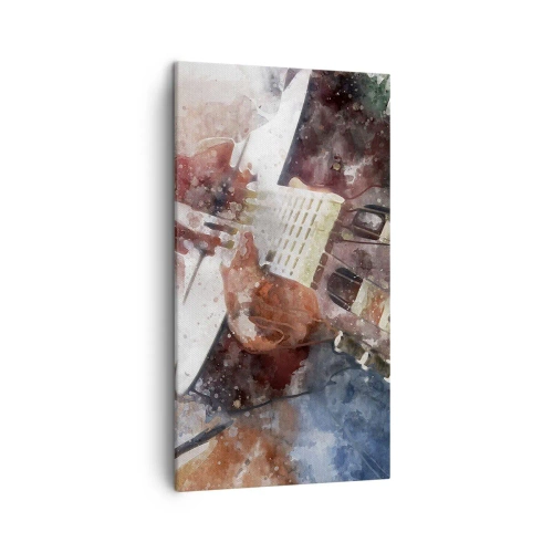 Quadro em tela - E o que acha? - 45x80 cm