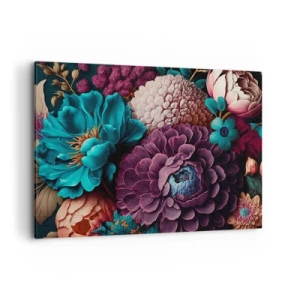 Quadro em tela - Natureza em abundância - 100x70 cm