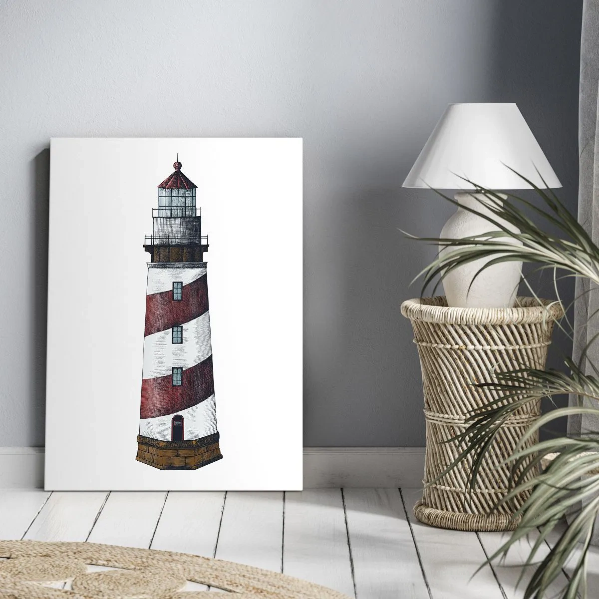 Quadro em tela - Sempre em guarda - 70x100 cm