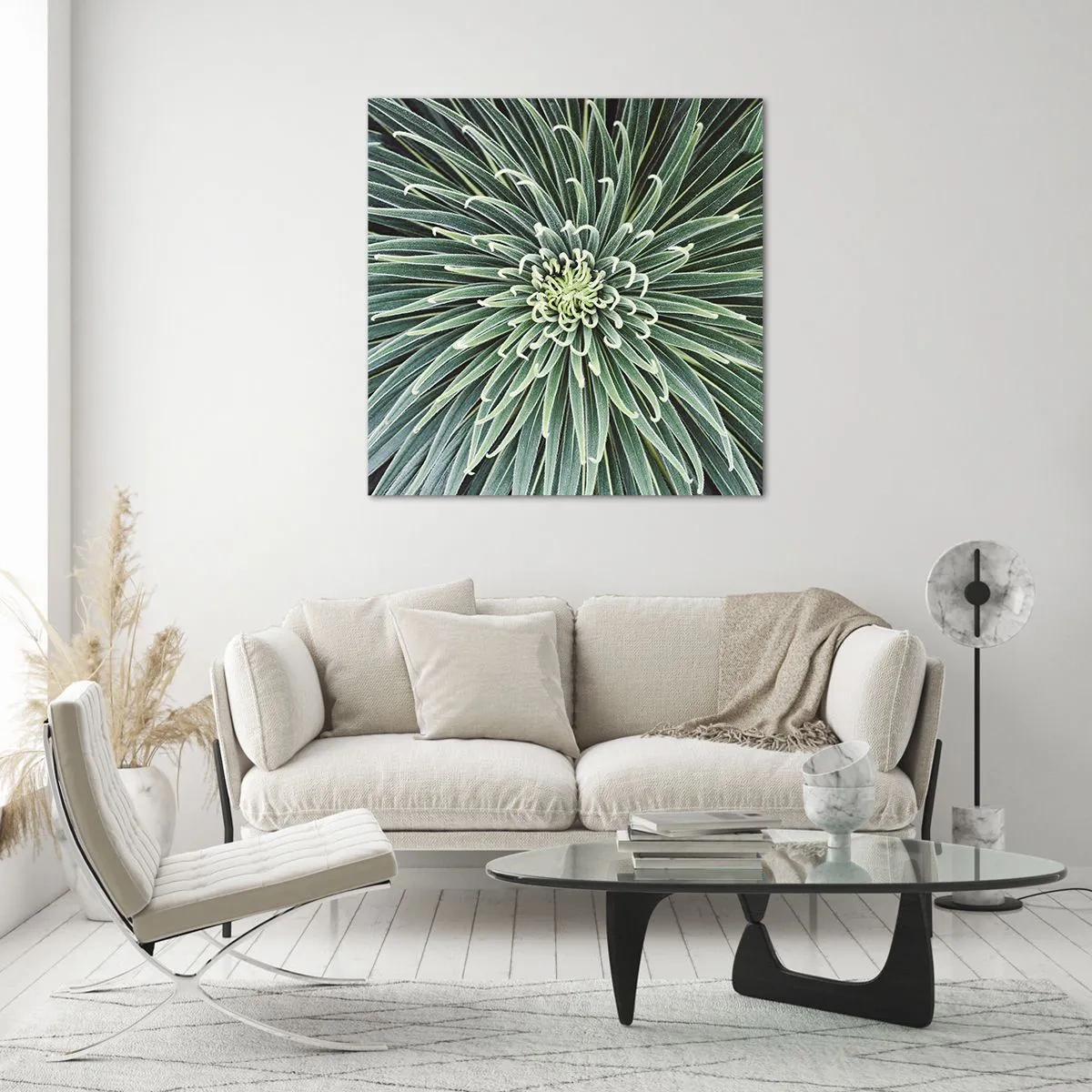 Quadro em vidro - Nasce uma estrela - 70x70 cm
