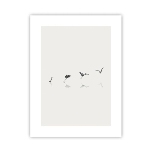 Pôster - Quatro passos simples - 30x40 cm